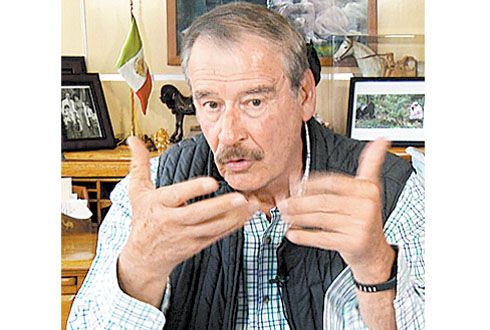 En su programa de televisión. 