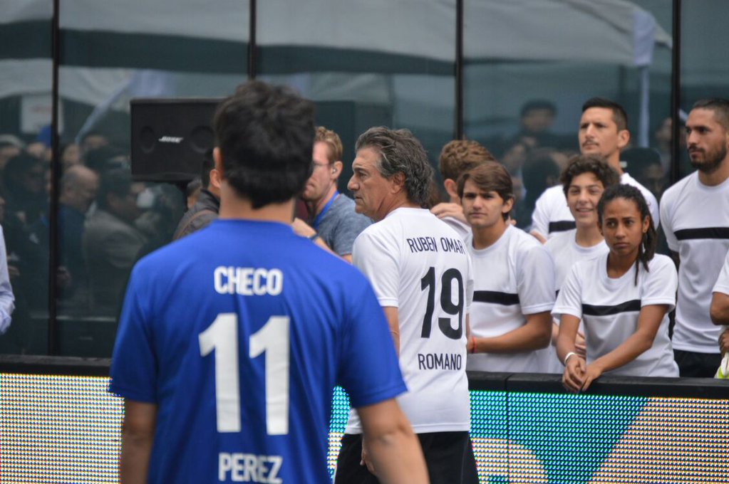 Hasta Rubén Omar Romano se animó a jugar 