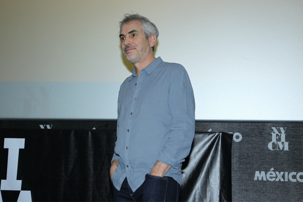 Alfonso Cuarón presentó 'La fómula secreta' en el Festival Internacional de Cine de Morelia. 
