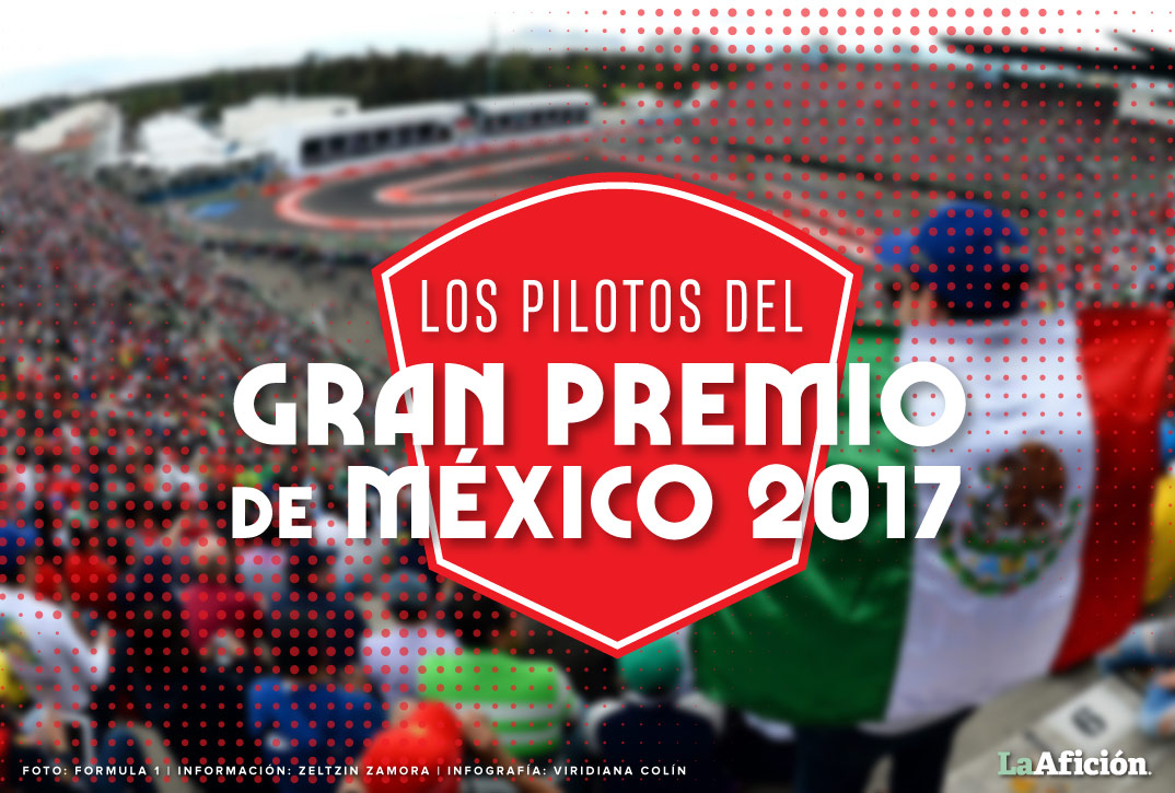 Conoce a los pilotos del Gran Premio de México 2017