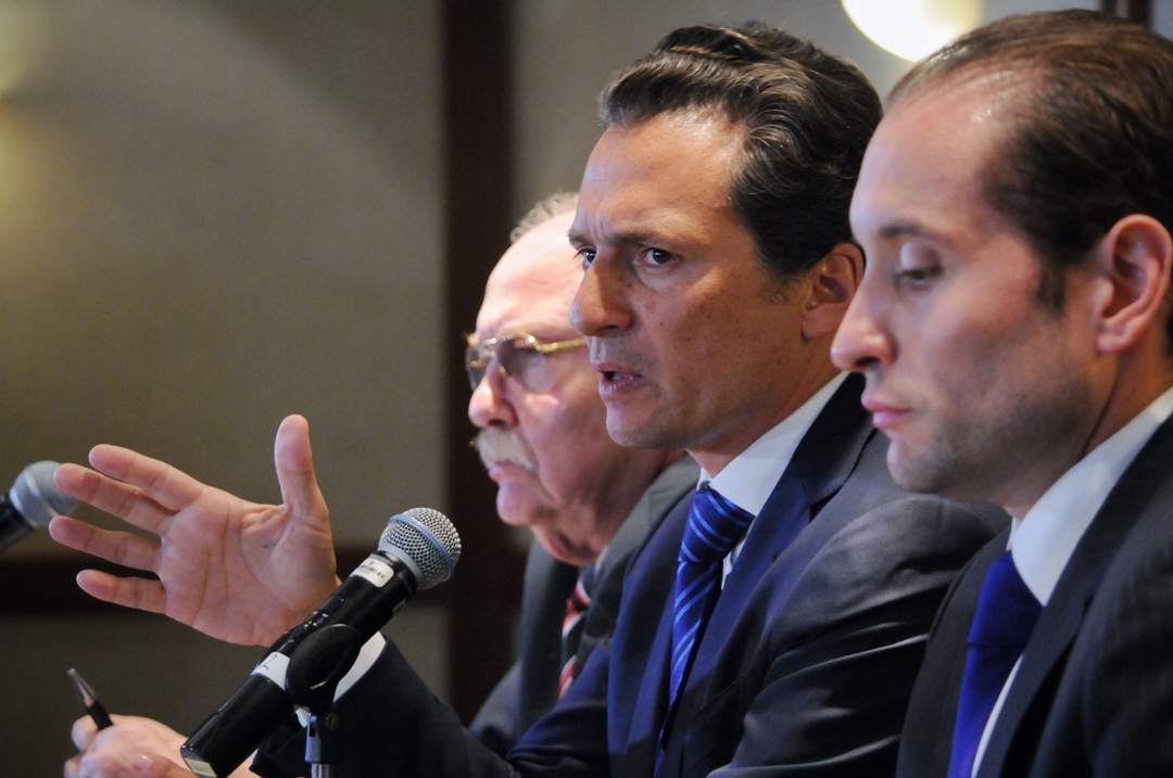 El ex director de Pemex, Emilio Lozoya, acudió a la Fepade para declarar por el caso Odebrecht.
