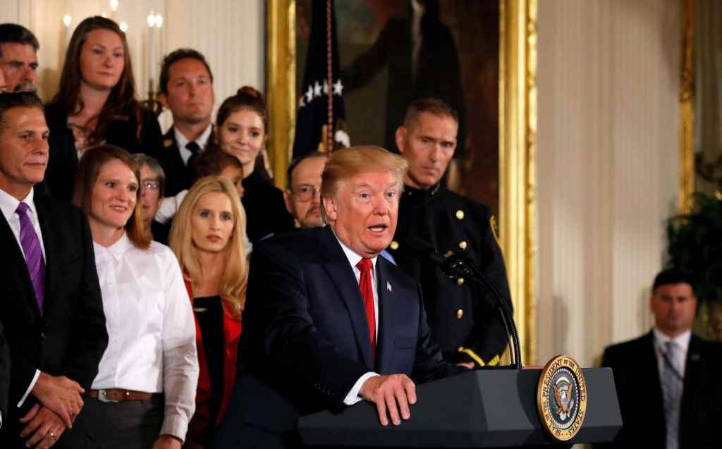 El presidente de Estados Unidos, Donald Trump.