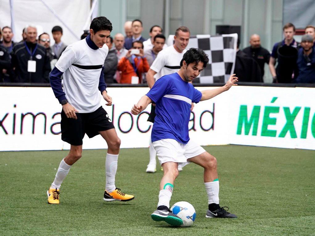 Esteban Ocon y Sergio Pérez