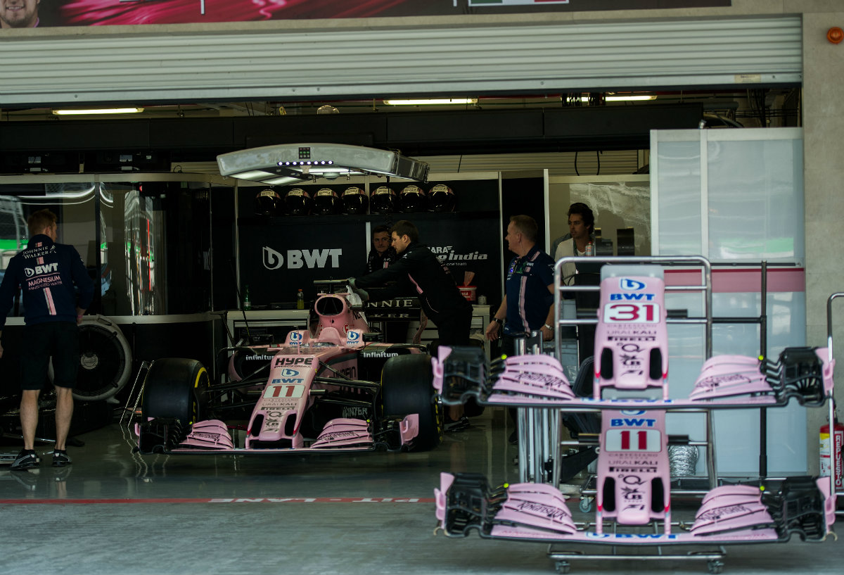 Force India se alista en el Hermanos Rodríguez 