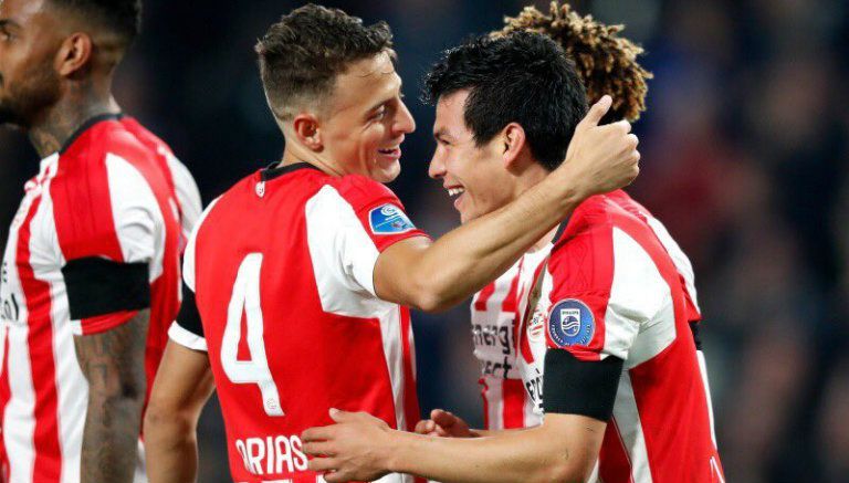 Lozano iguala a Hugo Sánchez como goleador en Europa 