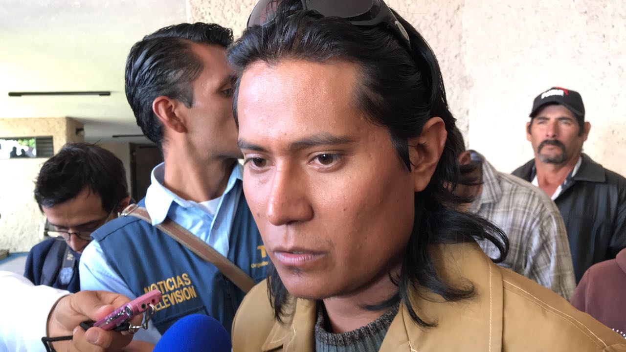 Roboam Rodríguez Carrera integrante de la cooperativa denominada  Trabajadores Solidarios por el Medio Ambiente
