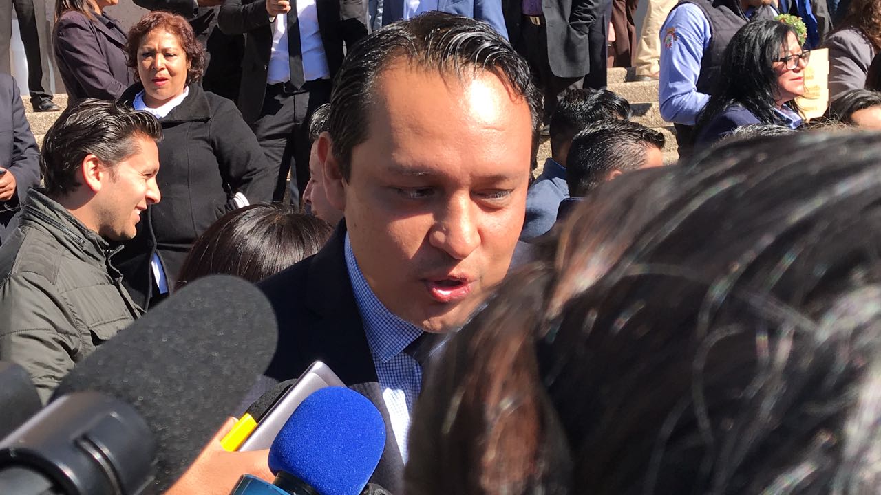 El secretario de Salud del estado, Daniel Alberto Díaz Martínez, 