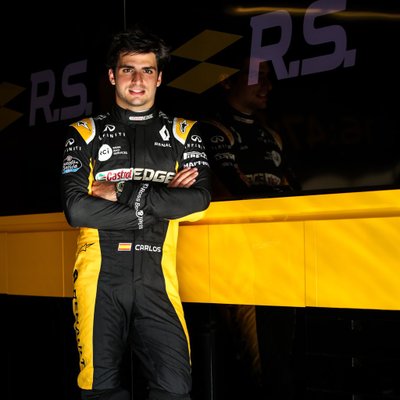 Carlos Sainz, piloto de Renault 