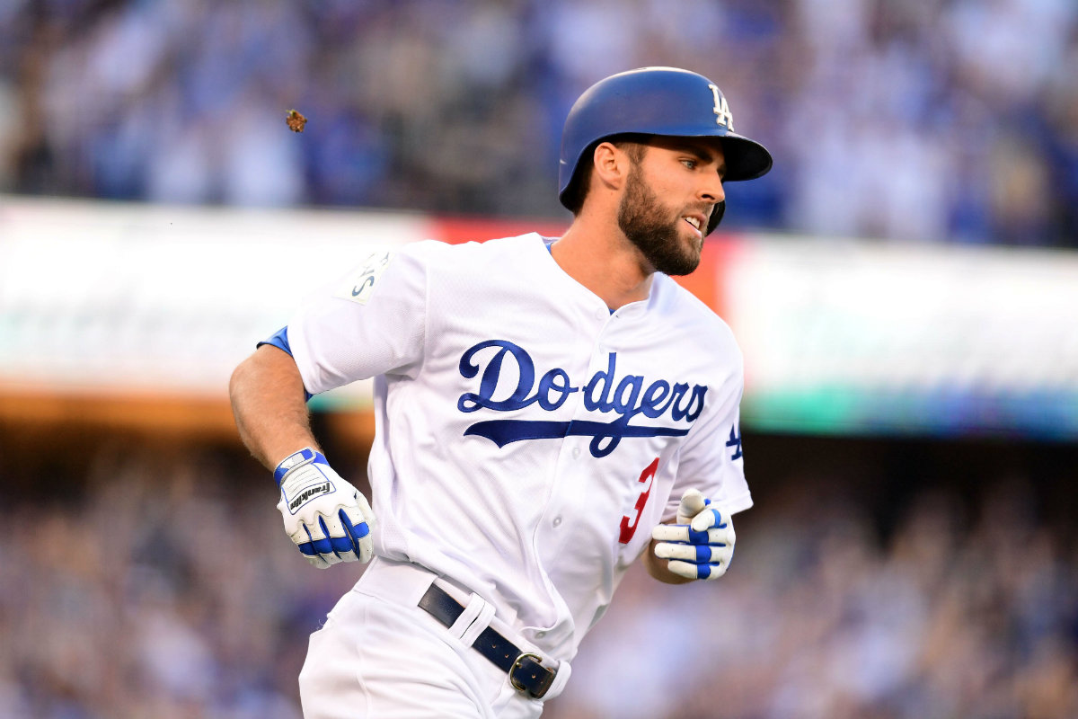 Chris Taylos, jugador de los LA Dodgers