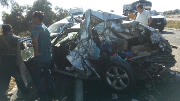 Hasta el momento se reportan ocho personas heridas y una fallecida.
