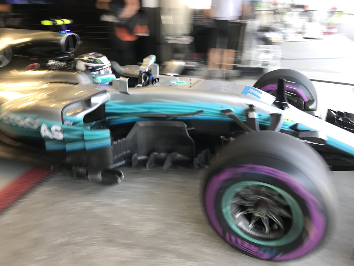 Valtteri Bottas lidera la primera práctica del Gran Premio de México