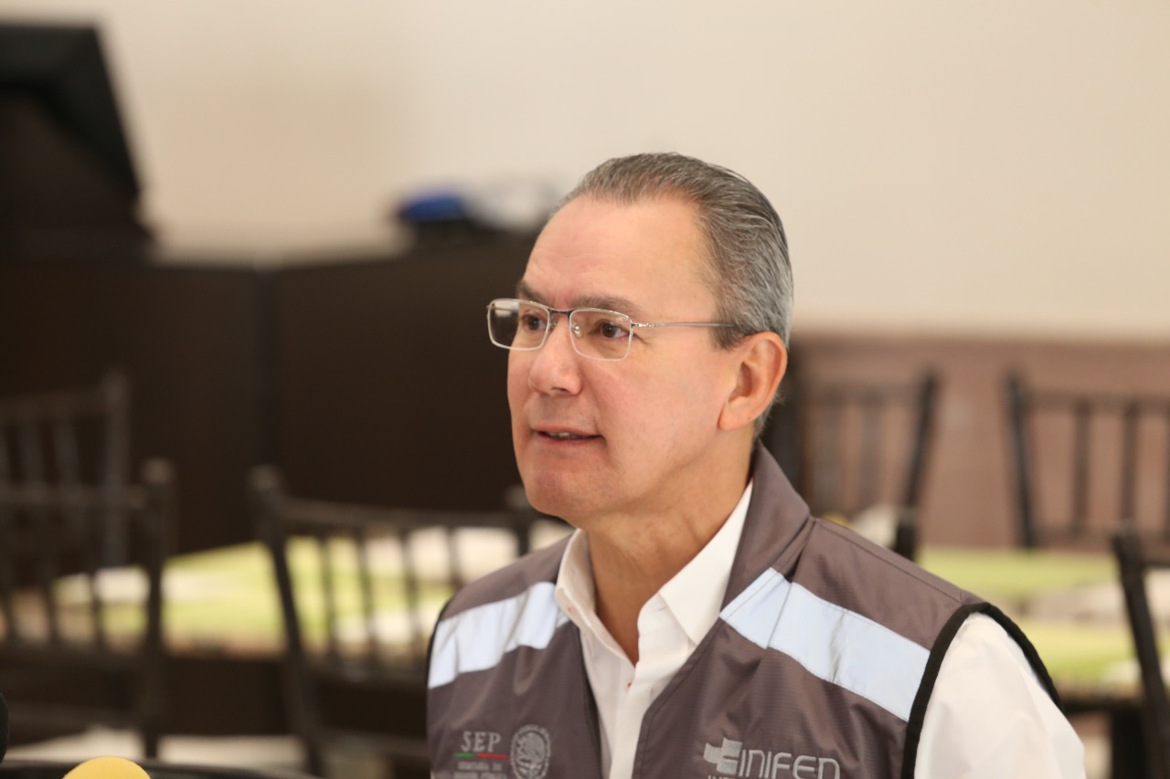 Héctor Gutiérrez de la Garza, director del Instituto Nacional de la Infraestructura Física Educativa (Inifed).