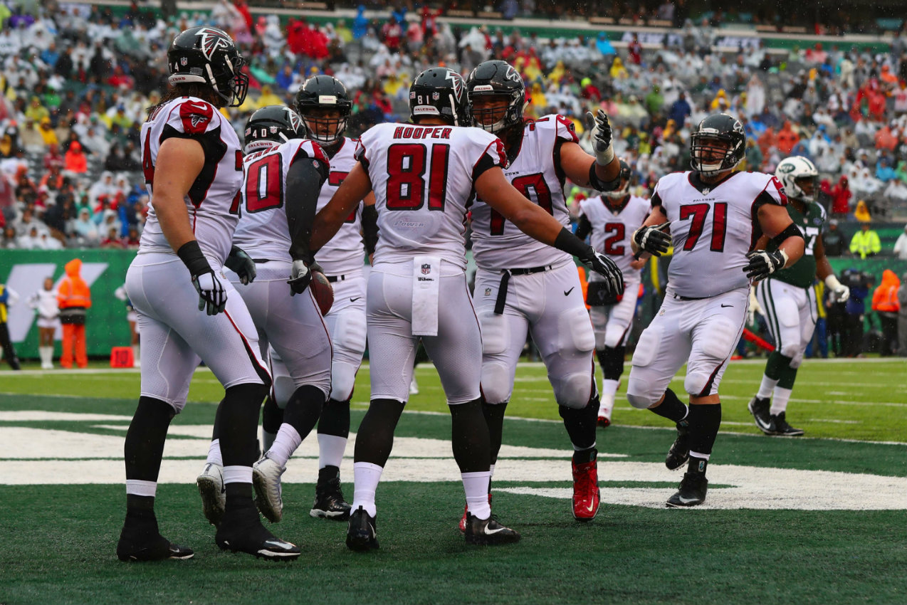 Atlanta derrotó 24-17 a los Jets de Nueva York