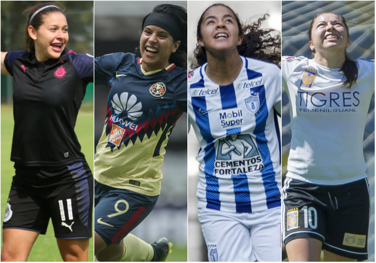 Chivas, América, Pachuca y Tigres jugarán las Semifinales de la Liga MX Femenil 