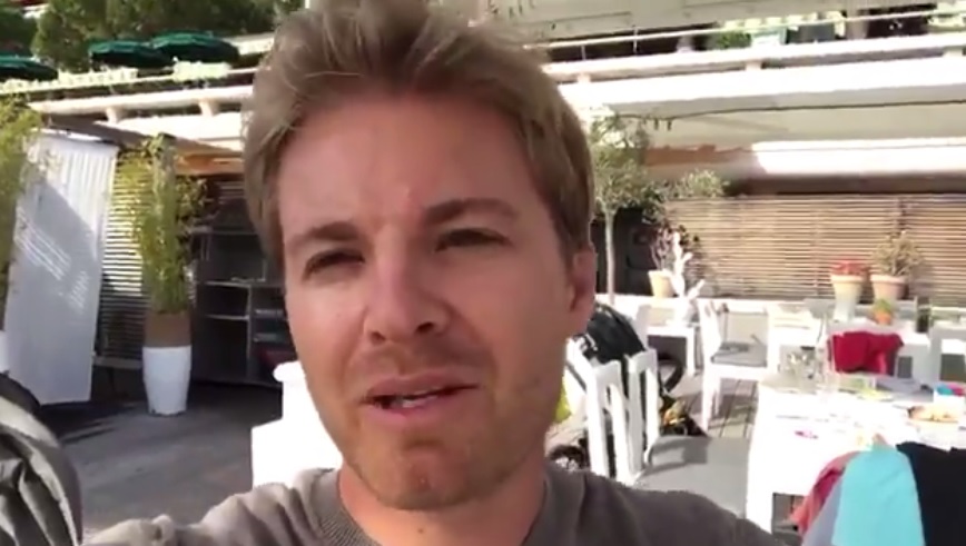 Nico Rosberg envió un mensaje a México 