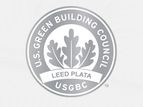 La certificación es otorgada por el U.S. Green Building Council.