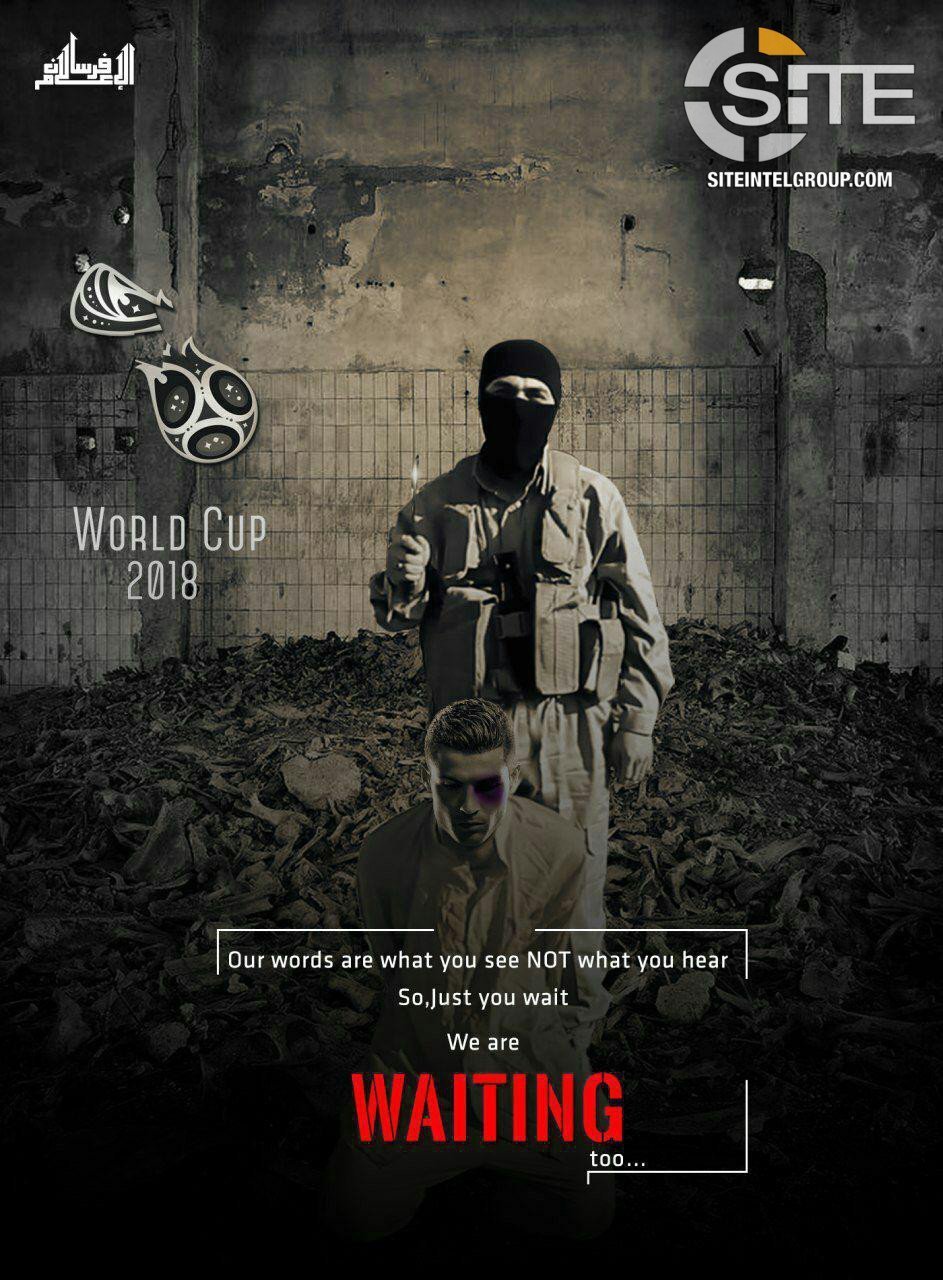 Nueva amenaza de ISIS en contra del Mundial de Rusia 2018