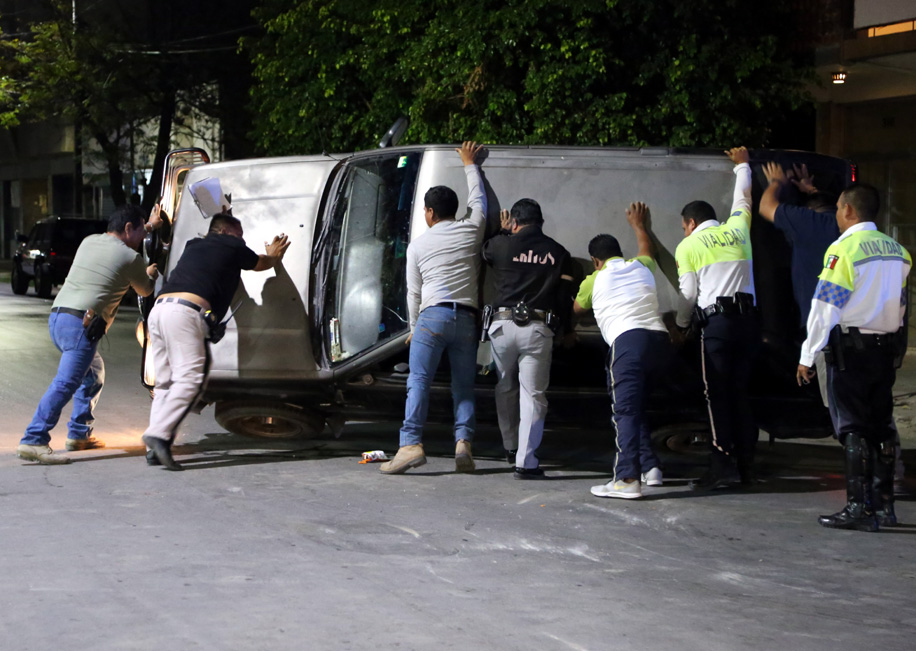 Tras el accidente no hubo lesiones fatales.