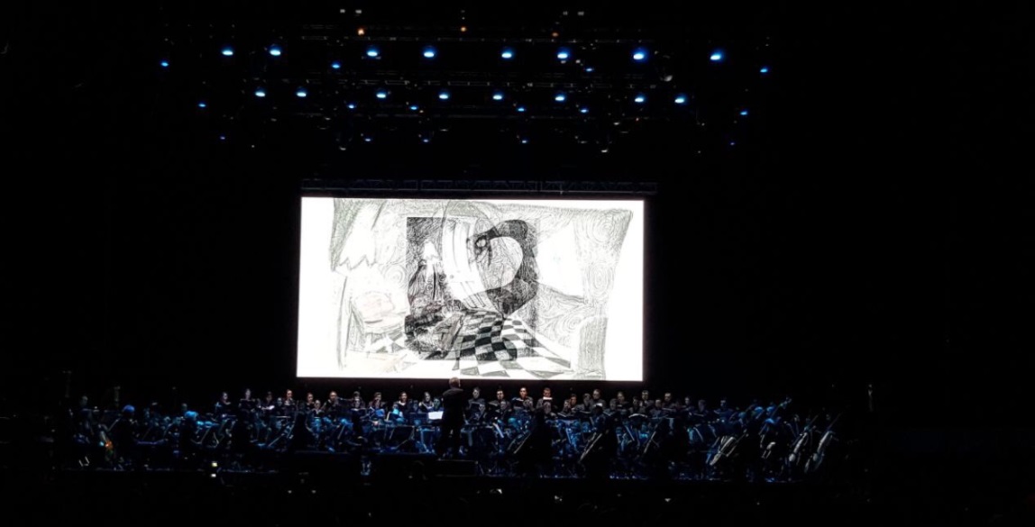 El concierto se realiza en la Arena Ciudad de México. 