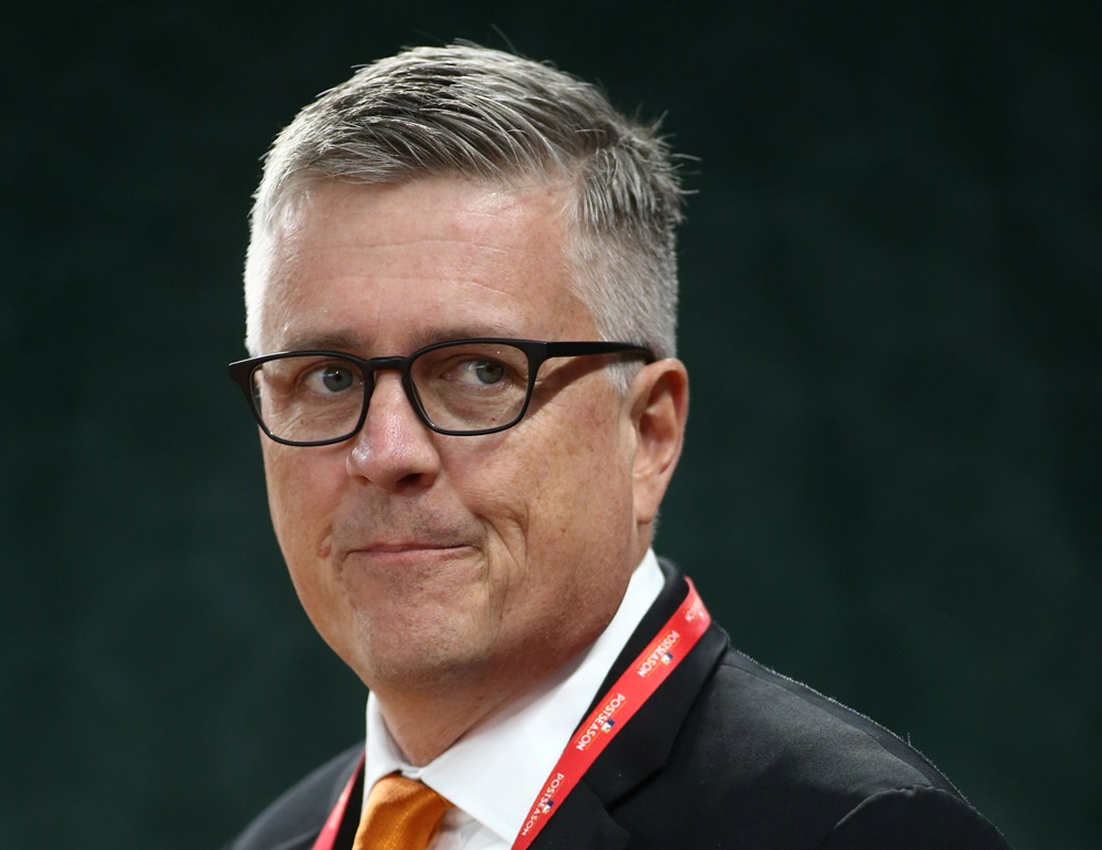 Jeff Luhnow, gerente general de los Astros de Houston
