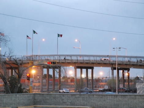 Puente de Ciudad Juárez, Chihuahua. 