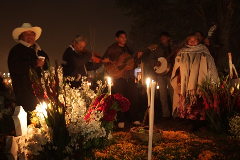 Cementerio. 