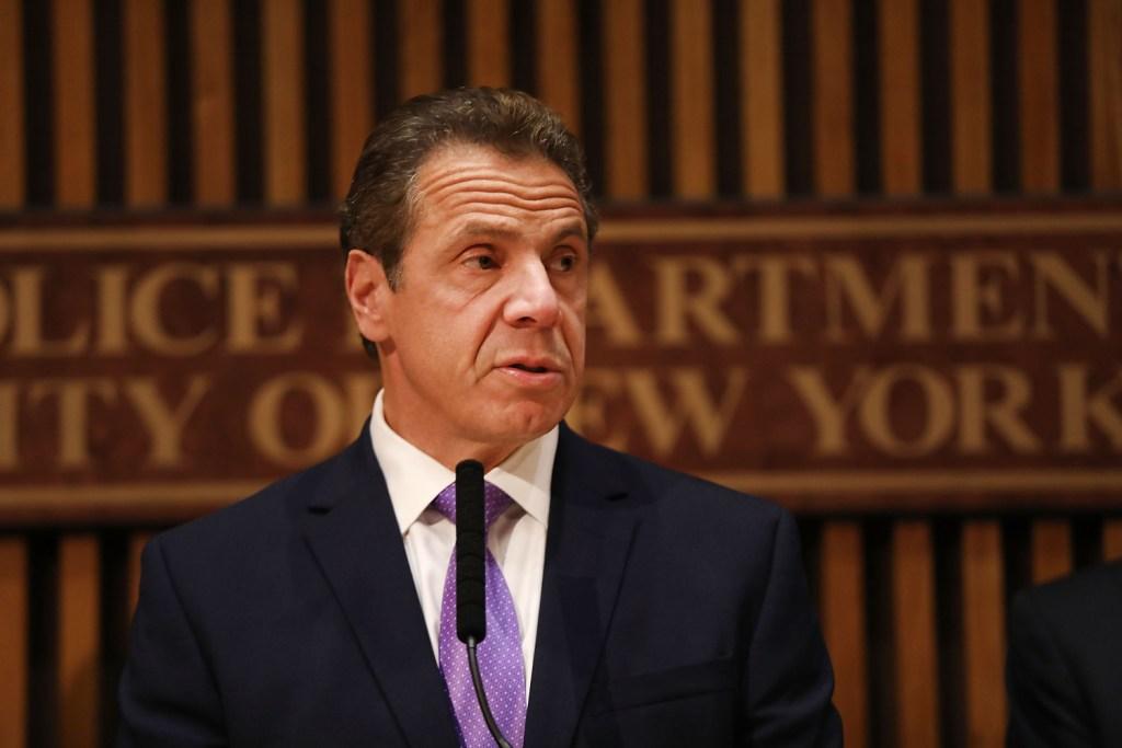 El gobernador de Nueva York, Andrew Cuomo.
