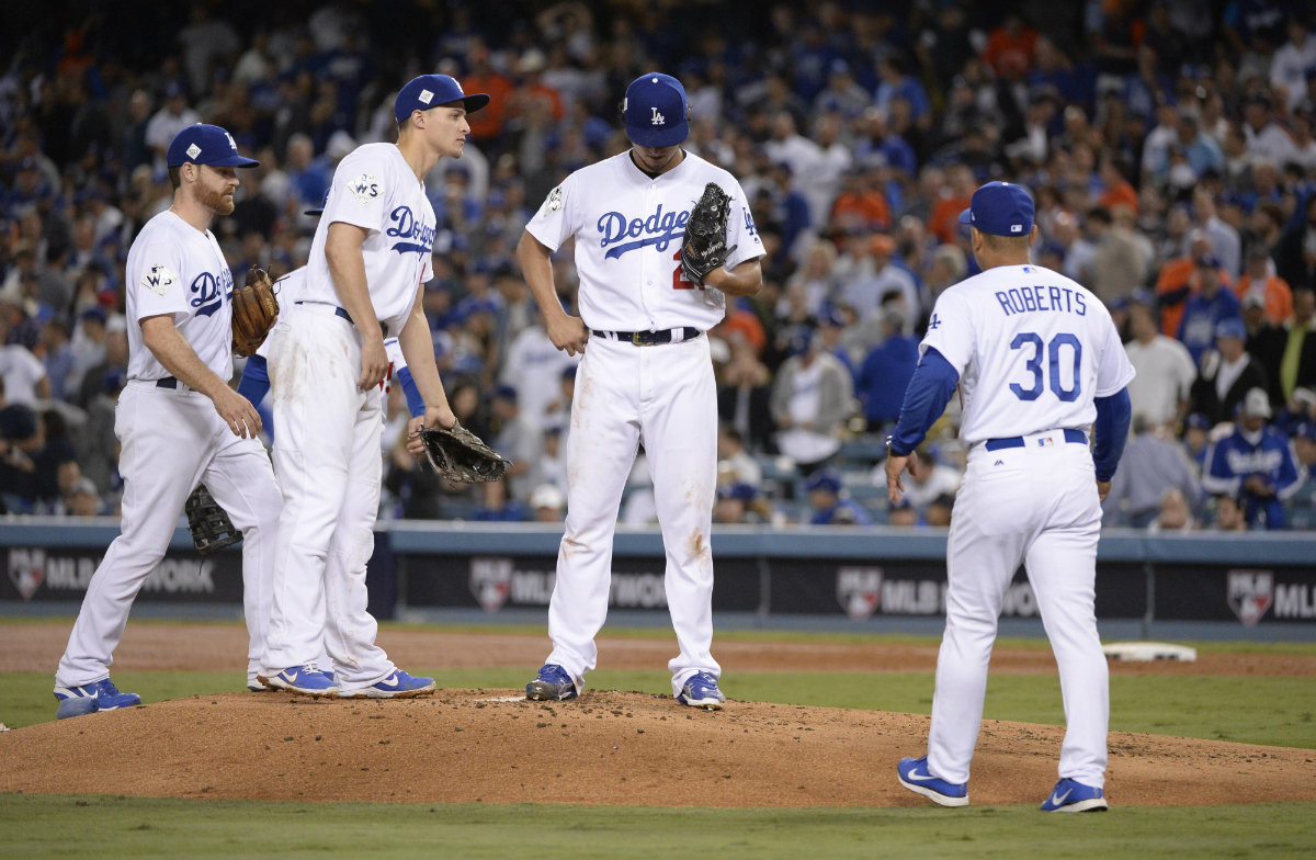 Los Dodgers de Los Ángeles cayeron ante los Astros de Houston