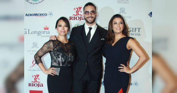 Maluma y Eva Longoria fueron los anfitriones de The Global Gift Gala. 