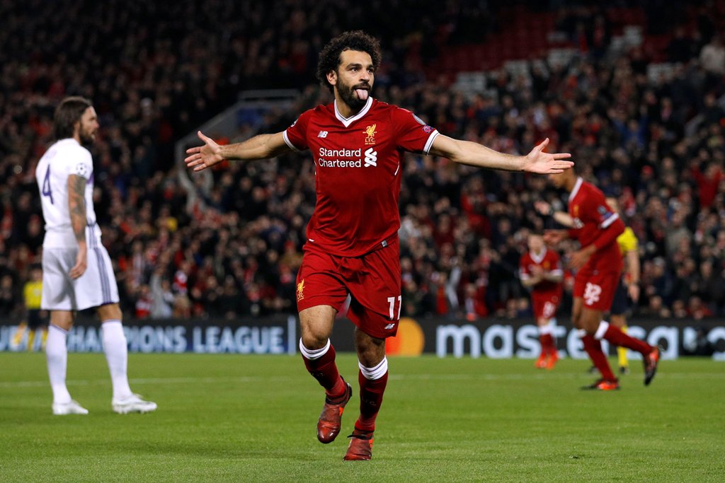Mohamed Salah abrió el marcador al minuto 49