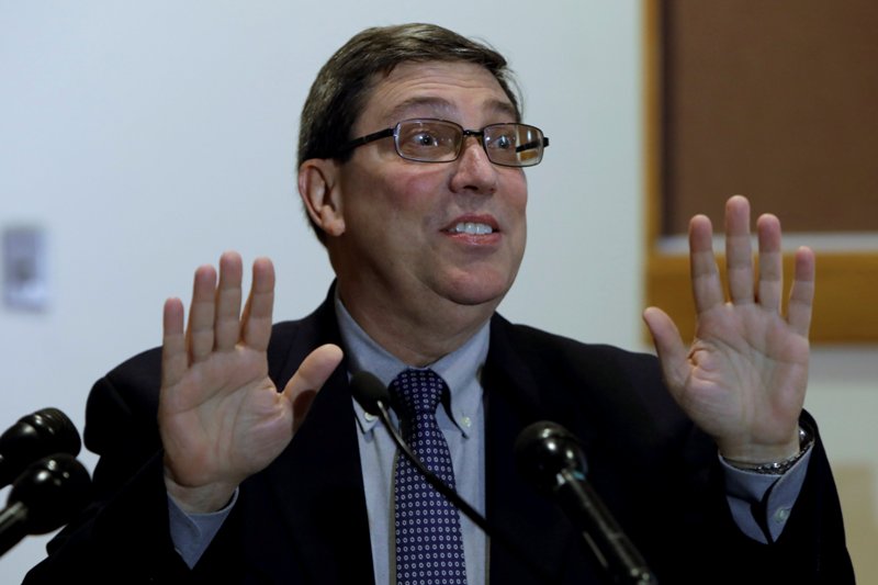 El canciller Bruno Rodríguez invitó al gobierno de EU a presentar evidencias de los supuestos ataques.