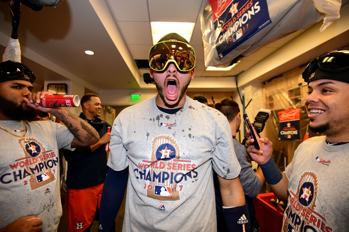 Carlos Correa, pelotero puertorriqueño que ganó la Serie Mundial con los Astros de Houston