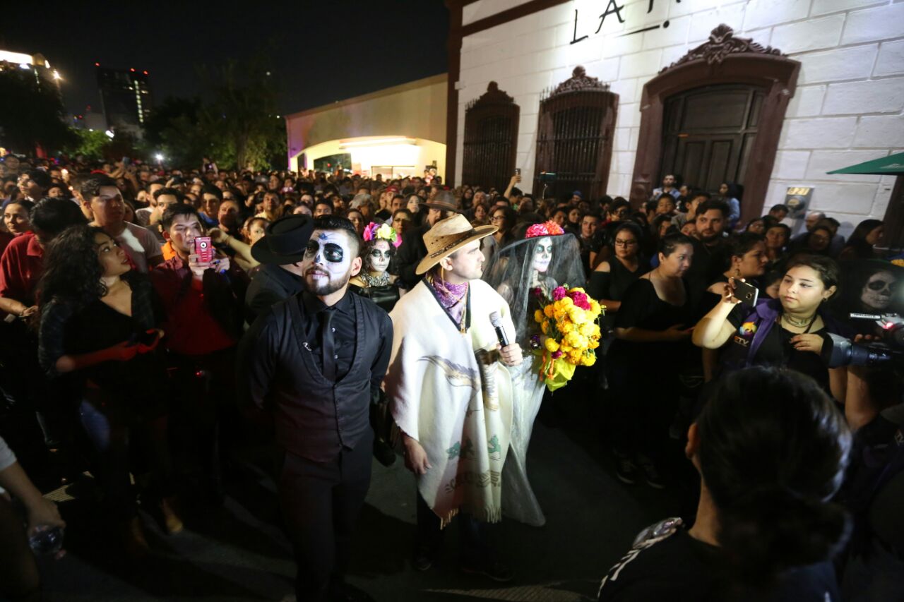 El recorrido culminó con la inauguración del Foro Morelos.