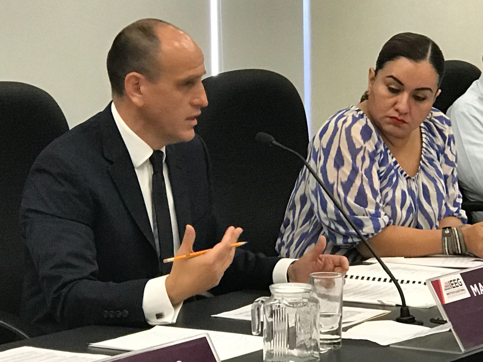 Mauricio Gizmán Yáñez, presidente consejero del IEEG. 