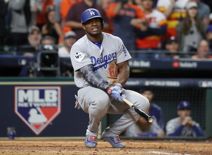 Yasiel Puig en lamento