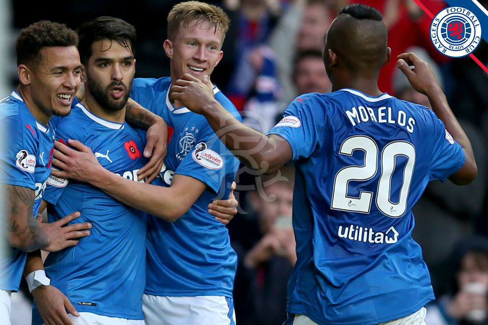 Rangers golea al Partick Thistle