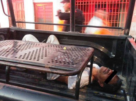 Alejandro, alias "El Chulo" fue detenido por segunda vez.