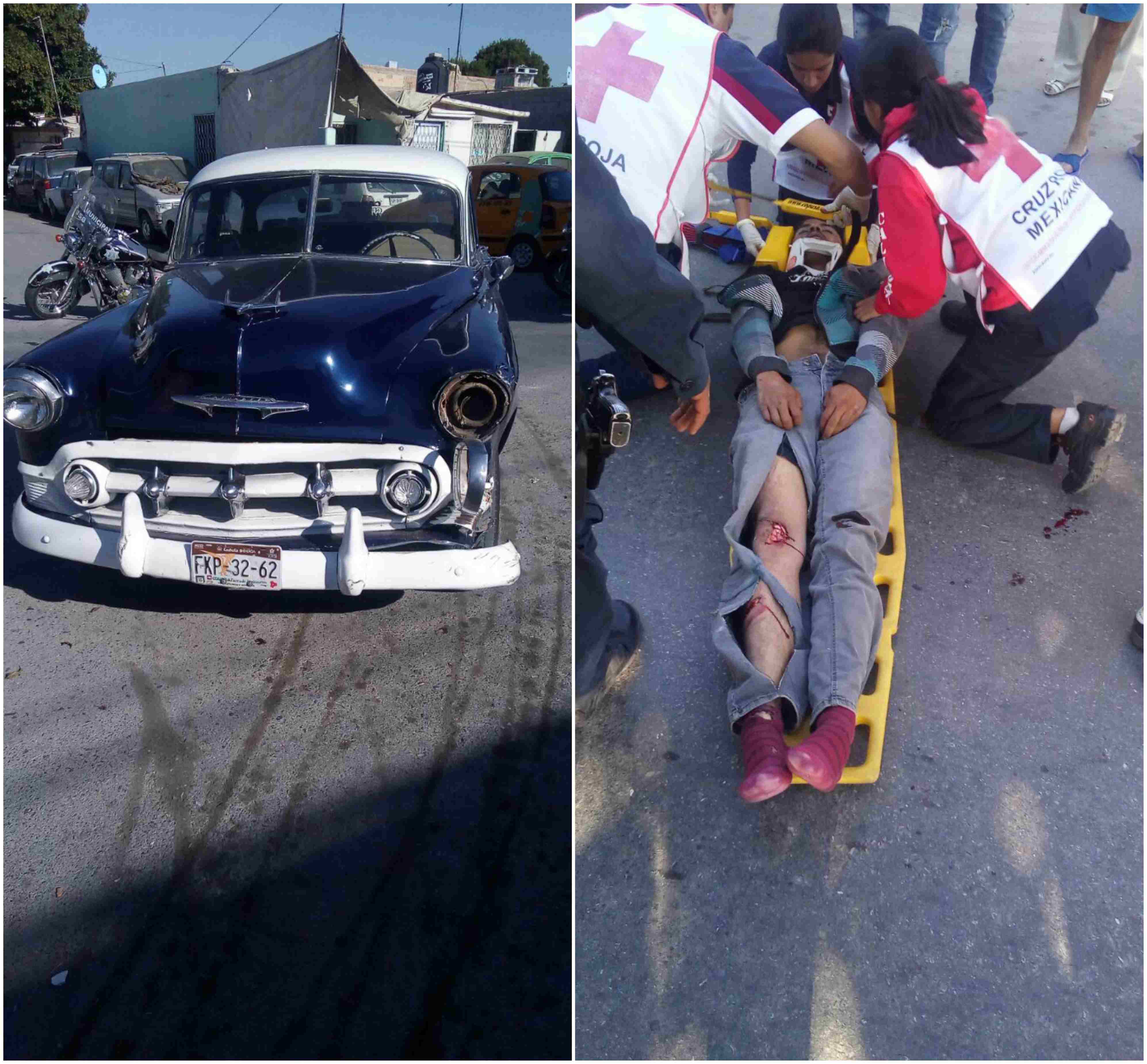 El auto fue llevado al corralón y el conductor fue detenido.