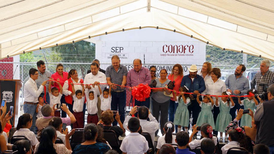 La inauguración de este espacio de educación tuvo un costo de 500 mil pesos.