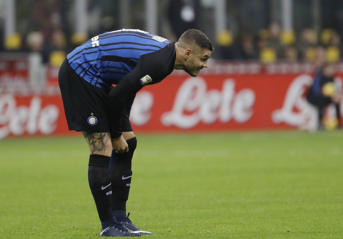 Mauro Icardi, delantero del Inter de Milán