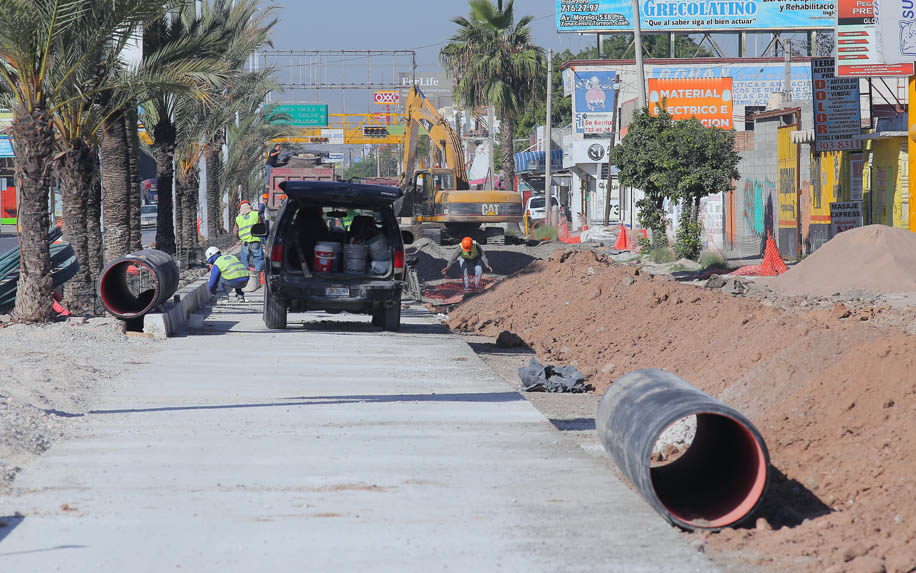 Las obras han causado un caos vial en bulevares de la región. 
