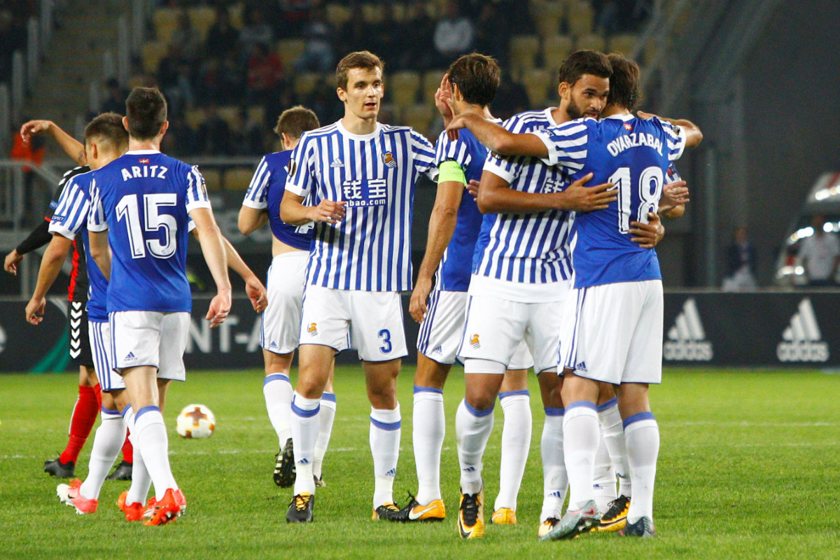 Real Sociedad venció 3-1 al Eibar