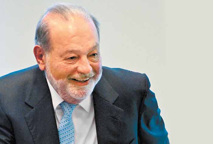 El empresario Carlos Slim.