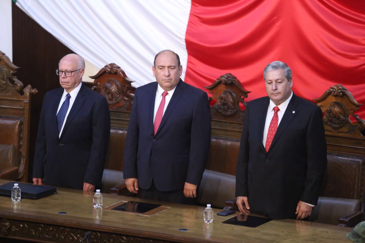 José Narro Robles acompañó al gobernador de Coahuila en su último informe.