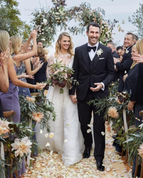 Justin Verlander y Kate Upton contraen matrimonio 