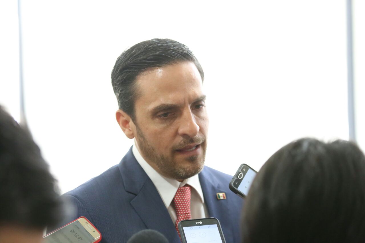 Marco González, diputado del PRI. 