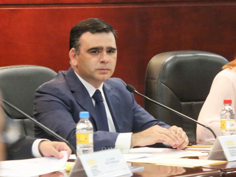 Mario Alberto Garza Castillo, consejero Presidente de la CEE.