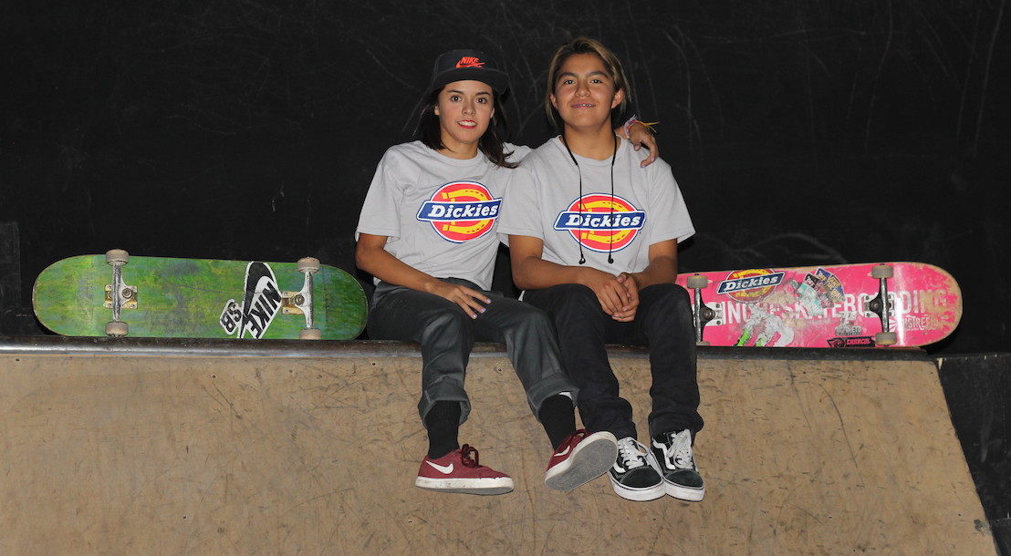 Alexa García e Itzel Granados se preparan para el Ladies Day at the Berrics