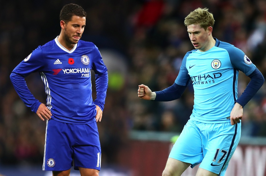 Hazard y Kevin De Bruyne