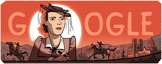 Lindsey Olivares fue la encargada de realizar el doodle con el que la empresa recuerda a la mexicana.